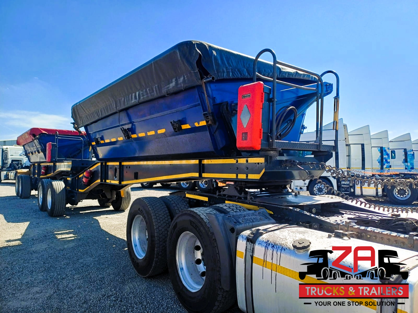2021 LEADER 20 CUBE SIDE TIPPER TRAILER #53377